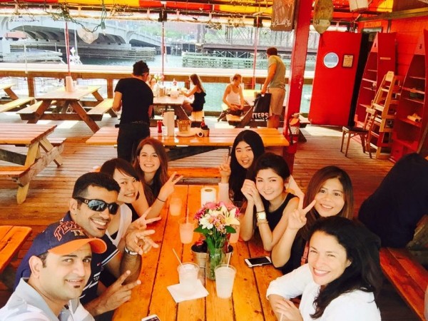 Students learning English in Boston visit Barking Crab Students learning English in Boston visit Barking Crab