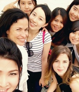 Students learning English in Boston visit Barking Crab Students learning English in Boston visit Barking Crab