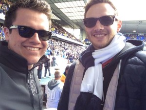 Simone and his friend at the Amex Stadium in Brighton! Simone and his friend at the Amex Stadium in Brighton!