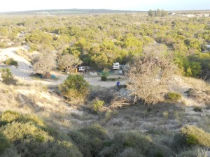 The camp site