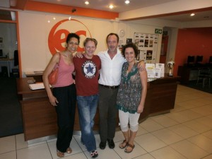 Sandra & Jurgen with Chris & Nicoletta