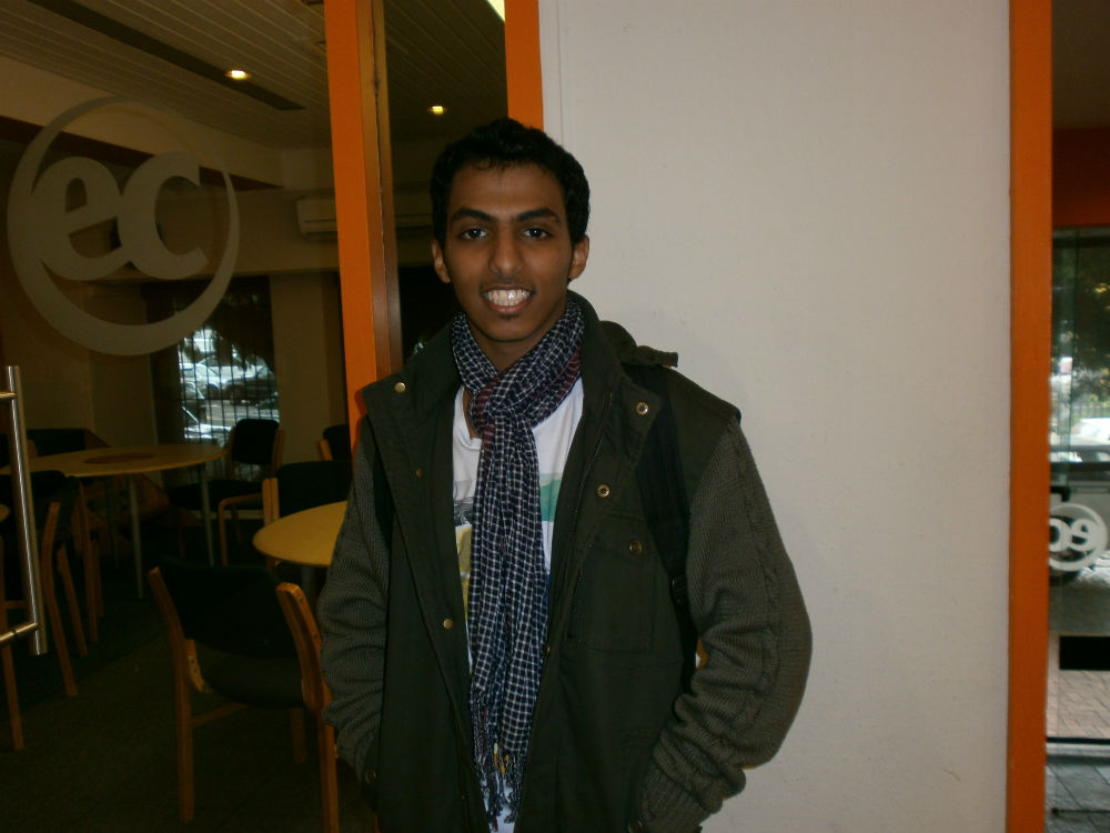 EC Cape Town Student Mohammad Bin Saleh Alsawat