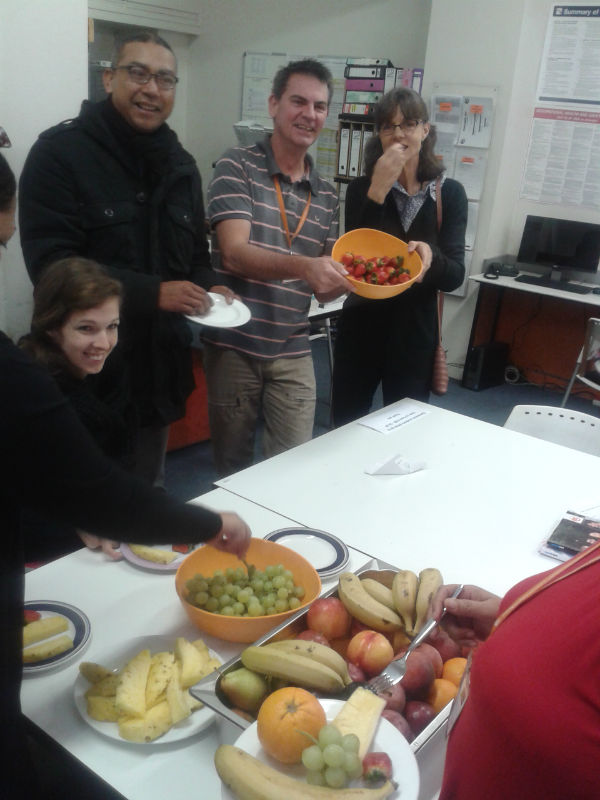 EC Cape Town Health Day- Delicious food buffet