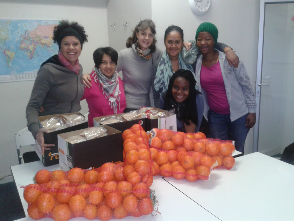 Teachers and students giving back their 67 minutes.