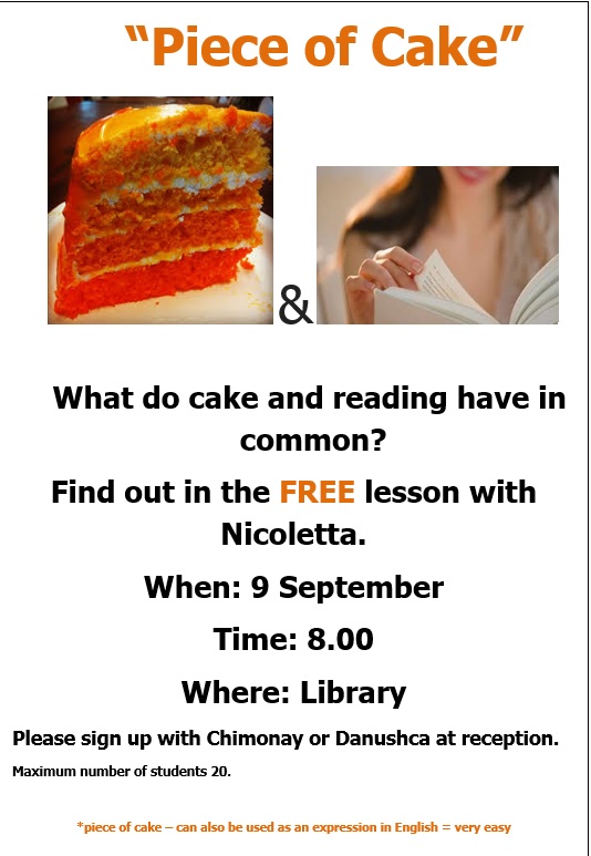 Piece of Cake Poster