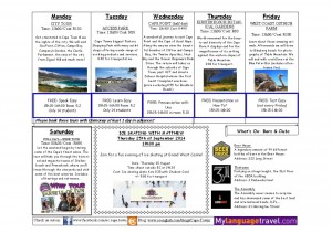 Whats on week 39