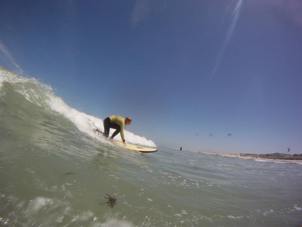 Surf lesson in Big Bay