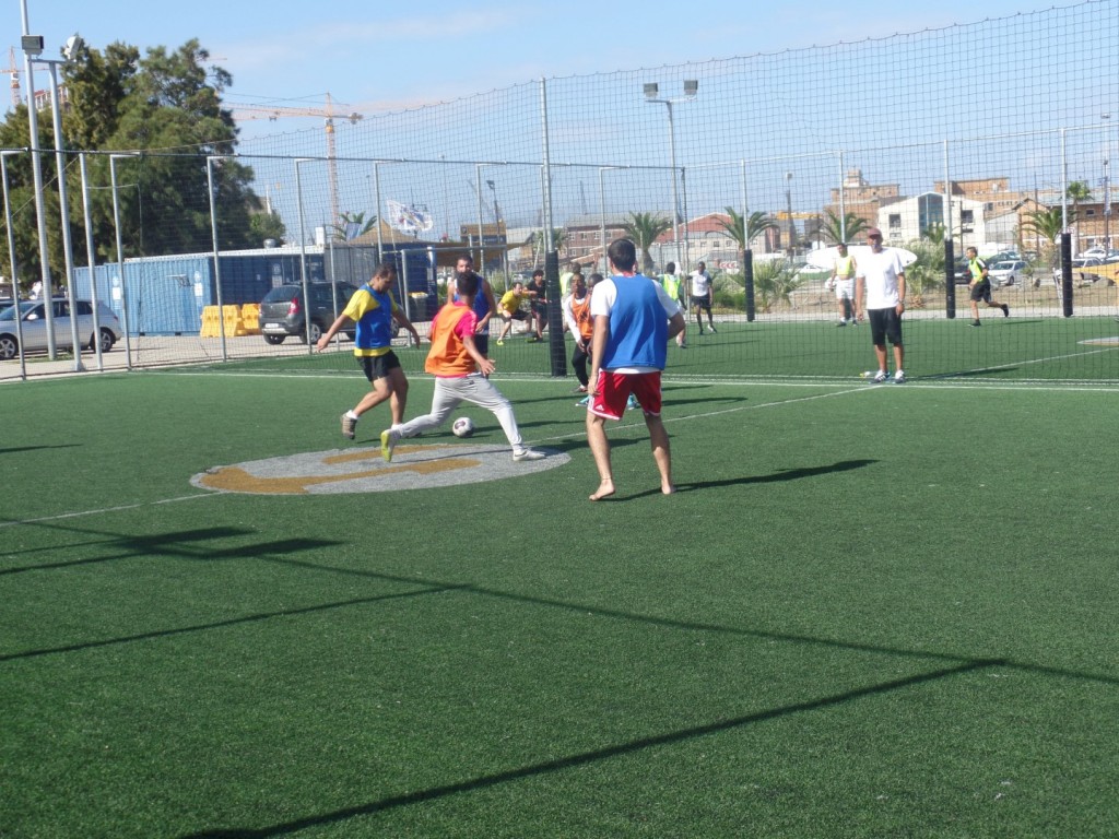 Soccer match against LAL