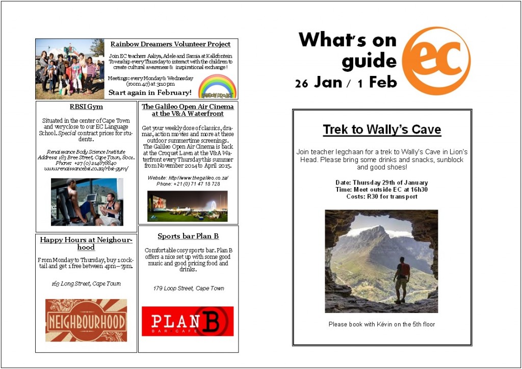 What's on Guide