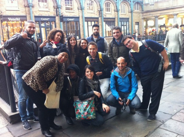 Students from school of English EC London Students from school of English EC London