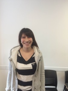 Lorena while doing full immersion English courses in London Lorena while doing full immersion English courses in London