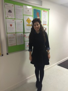 Sedef at EC English school in London Sedef at EC English school in London