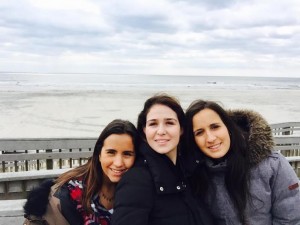 Mafalda and her friends in Atlantic City