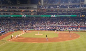 It is rarely a full house at Miami Marlins games.