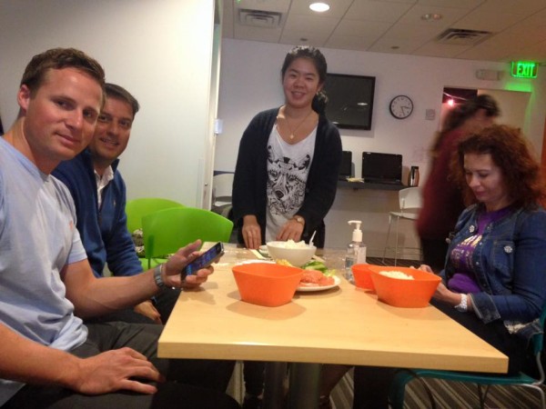 Full Immersion English Course students enjoy Sushi Party in Miami