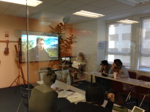 A view into one of our classrooms