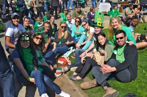 EC San Francisco Students enjoying the fun and wearing green!