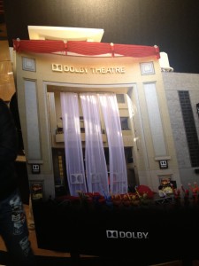 Here is a photo of the Dolby Theater in Hollywood where the Academy Awards are presented each March.