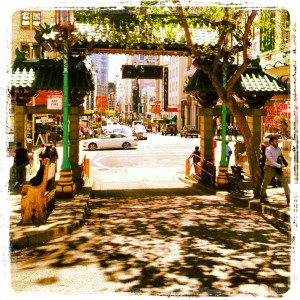 Outside world, seen from Chinatown