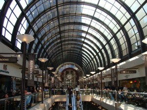 Crocker Galleria, for lunch