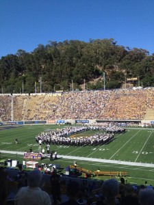 The Marching Band in the shape of a C!