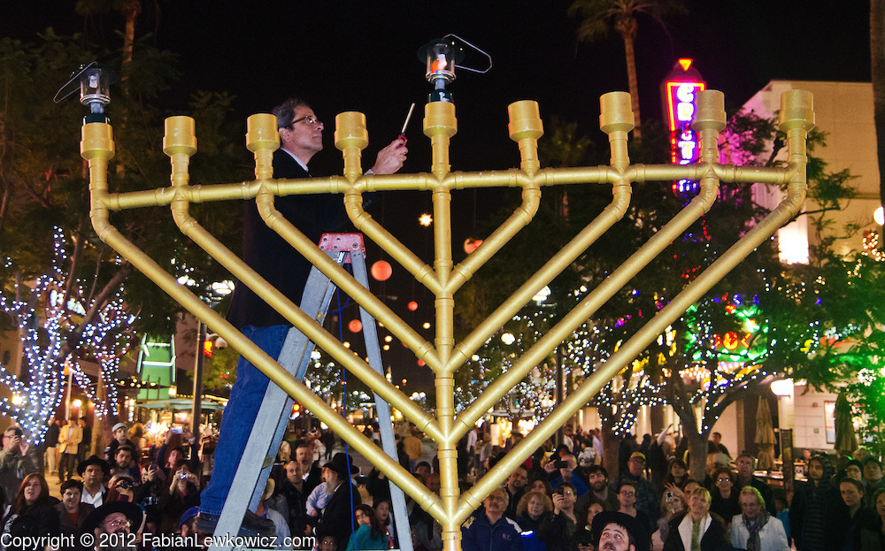 Light the menorah!