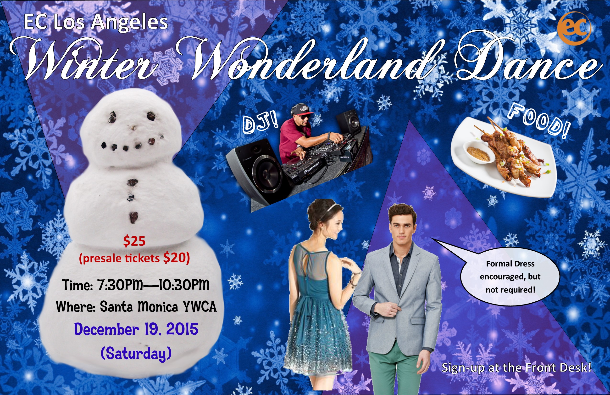 Join ECLA's Winter Wonderland Dance!