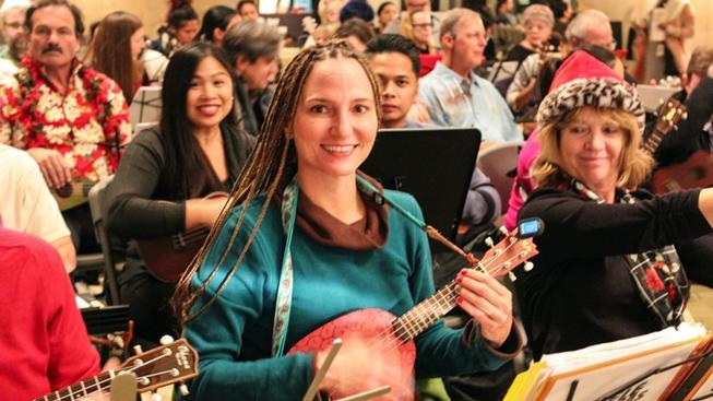 Christmas music ukulele style!