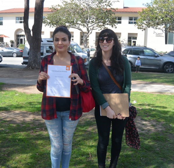 Aleyda from Mexico has been an ESL student in Los Angeles for 4 weeks
