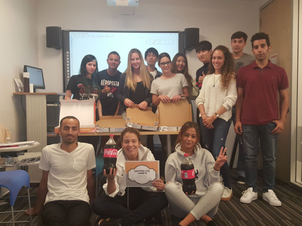 The winning class.