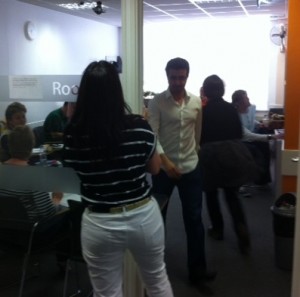 Adult students enjoying their dynamic English lessons in EC London 30+ photo 3