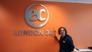 Bernadette studying English at EC London 30+! IMG-20150926-WA0006