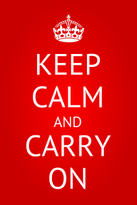 Keep Calm and Carry On EC Brighton