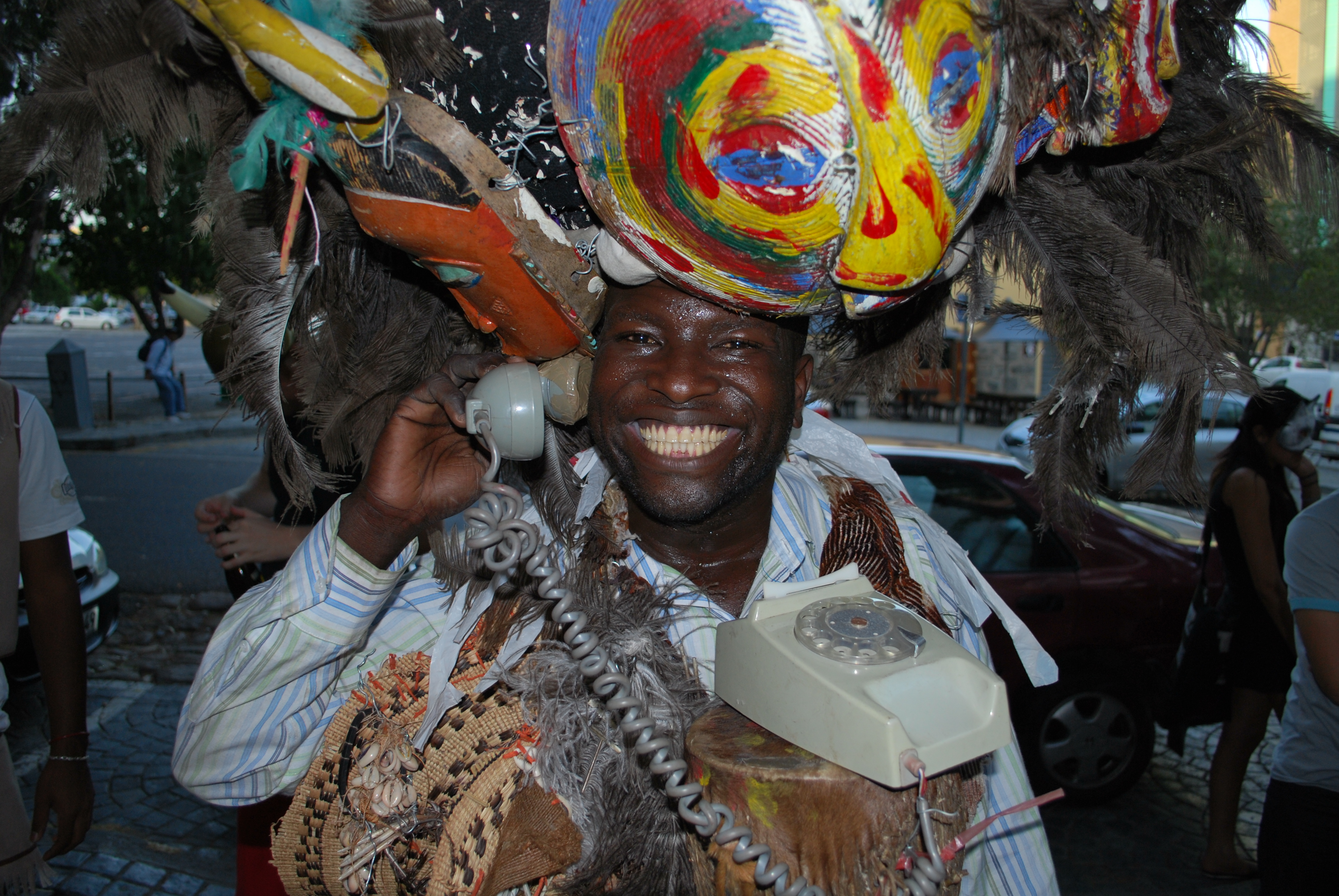 The Egg Man On the phone