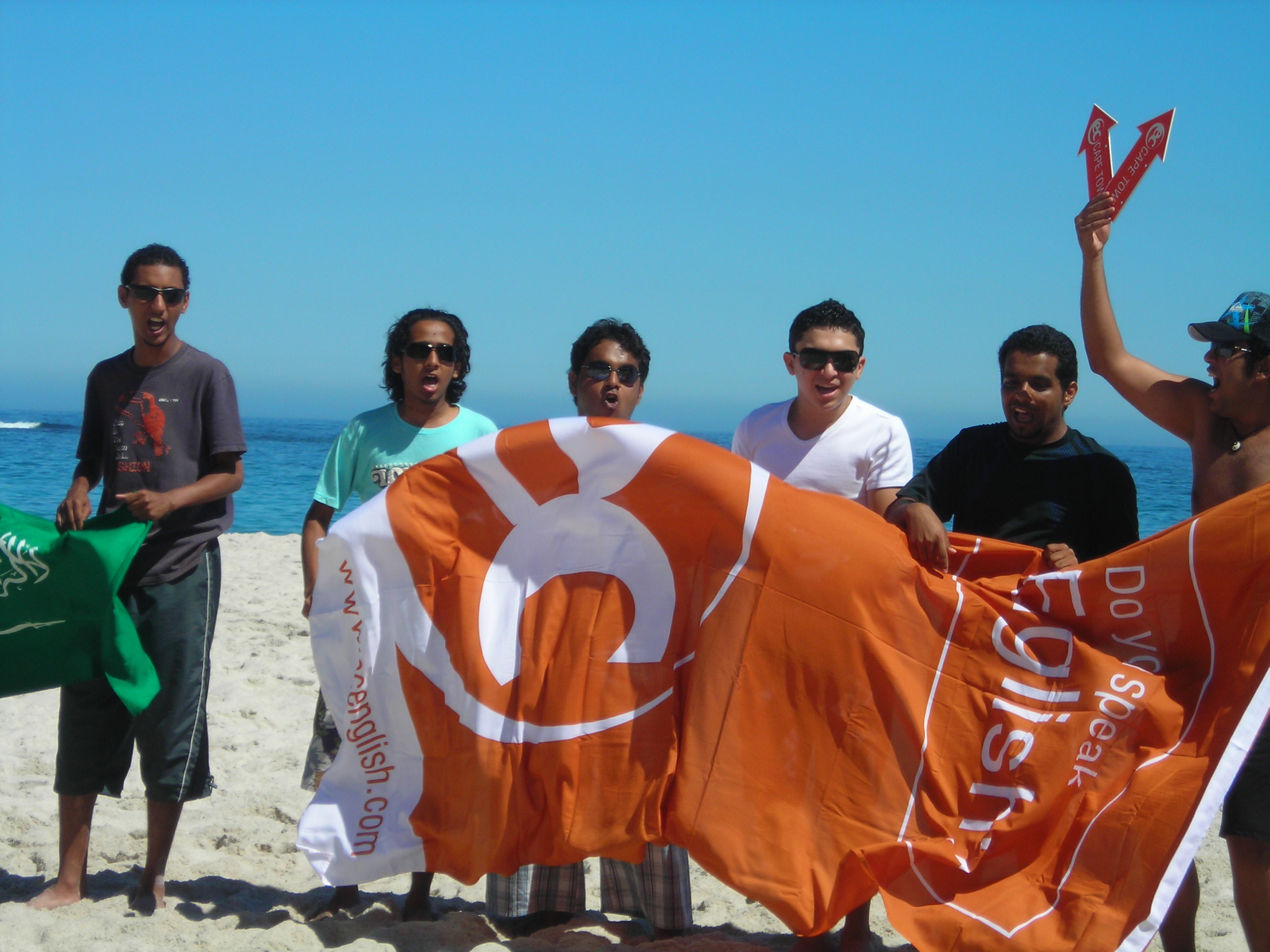 Waving the Flag The Team in Action