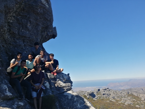 We're almost on top of the world! EC hiking experience