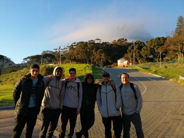 EC Cape Town Students before a hike. Hiking Experience EC