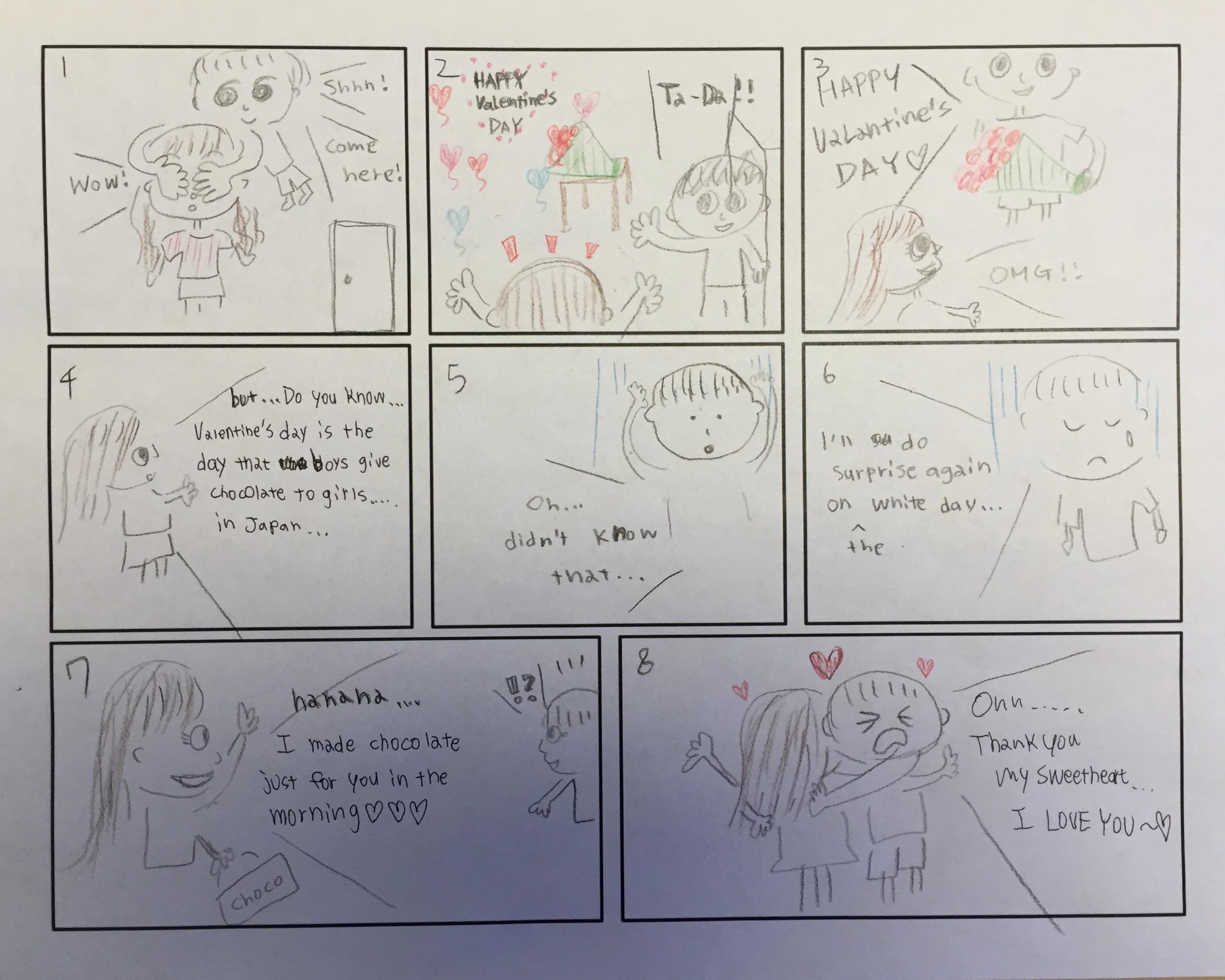 simple comic strip example