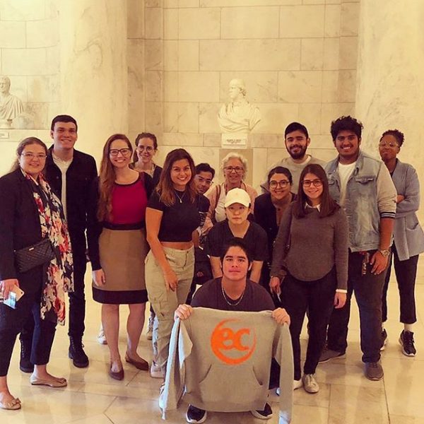 Posing at the US Supreme Court!