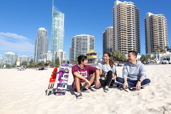 Gold Coast tem praias incríveis