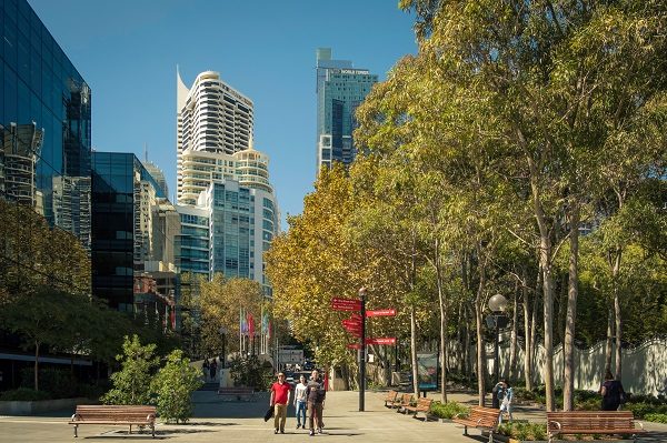 Sydney tem um clima agradável