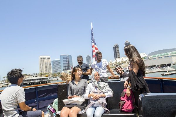 Estudantes em San Diego