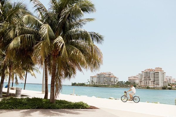 As praias de Miami
