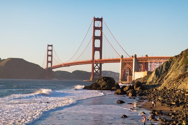 Golden Gate, em São Francisco